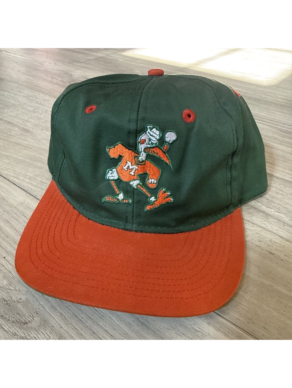 Vintage Miami Hurricanes SnapBack Baseball Cap Hat
